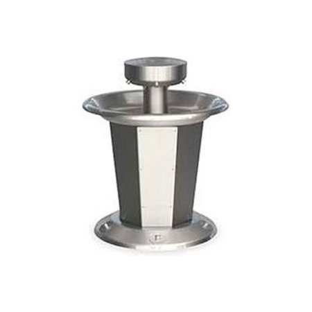 BRADLEY Bradley Corp® Wash Fountain, Circular, Raising Vent, Series SN2005, 5 Person S93-636